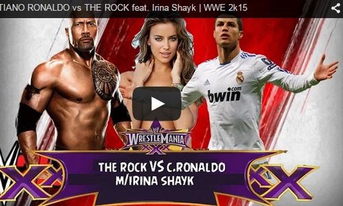 MOST POPULAR YOUTUBE : Berebut Irina Shayk, The Rock dan Ronaldo Duel di Ring WWE