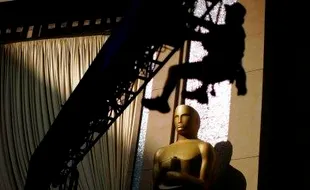 FOTO ACADEMY AWARDS : Lokasi Penganugerahan Oscar Disiapkan