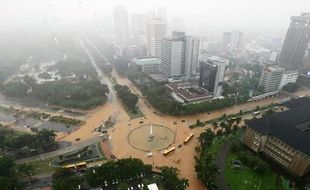 BANJIR JAKARTA : Begini Ruwetnya Realisasi Proyek Penanganan Banjir Jakarta