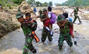 BANJIR JOGJA : 4 Sungai Meluap, Bantul Kena Imbas