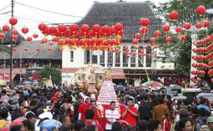 IMLEK 2015 : Besok Grebeg Sudiro di Solo, 4.000 Kue Ranjang Dibagikan