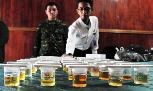 NARKOBA SEMARANG :  Polisi Gelar Tes Urine, 2 Anggota Dinyatakan Positif