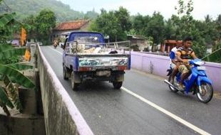 PERBAIKAN INFRASTRUKTUR : Rehab 3 Jembatan di Klaten Dijatah Rp5 M