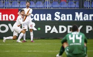 CALGIARI VS AS ROMA : Kembali ke Jalur Kemenangan, Roma Kalahkan Calgiari 2-1