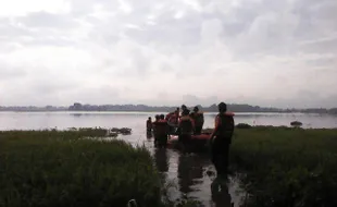 WARGA TENGGELAM BOYOLALI : Belum Ditemukan, 2 Korban Diduga Terendam Lumpur di Waduk Cengklik