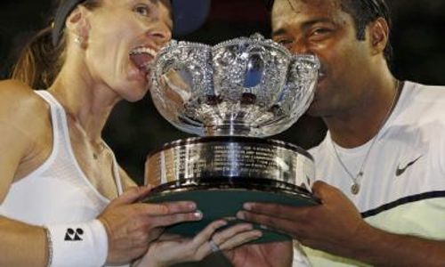 FINAL AUSTRALIAN OPEN 2015 : Turun di Ganda Campuran, Martina Hingis Dapat Gelar Grand Slam Lagi