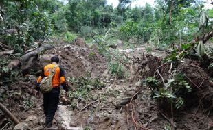 TANAH LONGSOR SLEMAN : Curah Hujan Tinggi, Waspadai "Tanah Bergerak" di Prambanan