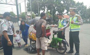 Becak Bermotor di Jogja Dirazia