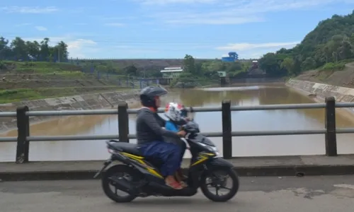 BANJIR SOLORAYA : Ketinggian Air Waduk Gajah Mungkur Masih Siaga I