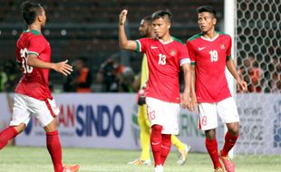 SEA GAMES 2015 : Indonesia Vs Filipina, Garuda Muda Unggul 2-0 