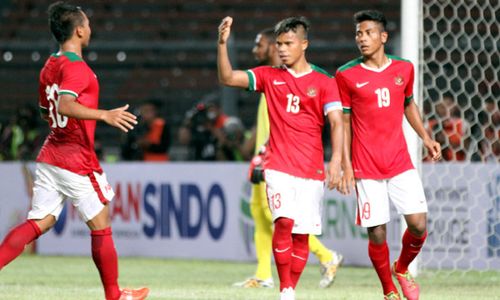 UJI COBA TIMNAS INDONESIA : 10 Pemain Garuda Muda Tekuk Harimau Malaya 1-0