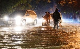 BANJIR BANTUL : Genangan Air di JEC karena Irigasi Tertutup Plat Beton