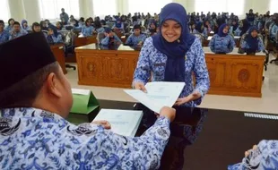 FOTO CPNS 2014 : Pemkab Madiun Angkat 195 PNS