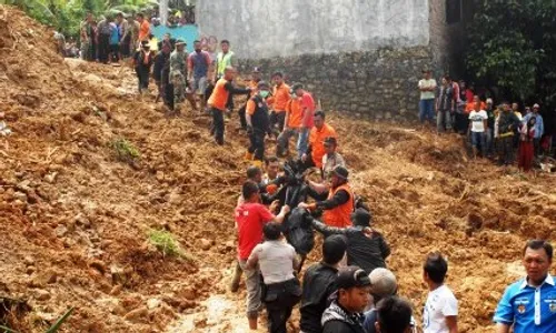 BENCANA ALAM : Indonesia Kekurangan Sistem Peringatan Dini Longsor