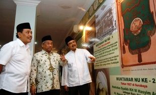 FOTO MUKTAMAR NU : Muktamar ke-33 NU Soft Launching