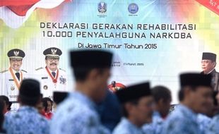 NARKOBA PACITAN : Ikut Deklarasi Antinarkoba, 2 Peserta Justru Positif Konsumsi Narkoba