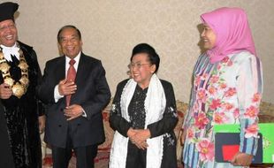 FOTO USAHID JAKARTA : Pendiri Universitas Sahid Hadiri Wisuda