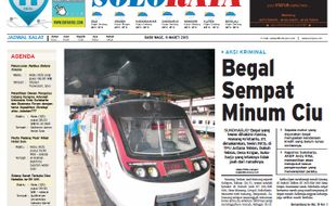 SOLOPOS HARI INI : Soloraya Hari Ini: Begal Sempat Minum Ciu