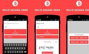 APLIKASI BARU : Kini Ada Aplikasi Menulis Aksara Jawa di Android