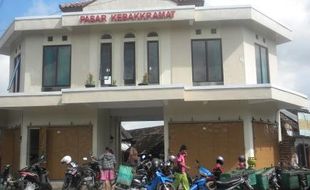 PASAR KEBAKKRAMAT KARANGANYAR : Pemkab Alokasikan Rp637 Juta