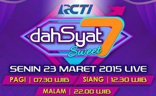 HUT DAHSYAT RCTI : Kemeriahan Segmen Pagi dengan Lagu Remix 