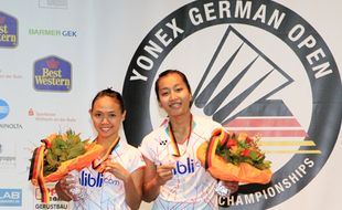 YONEX GERMAN OPEN 2015 : Della/Rosyita Kalah di Final