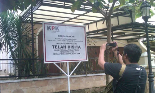 Sebuah Rumah di Cassagrande Sleman Disita KPK