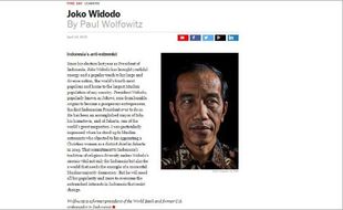 100 MOST INFLUENTIAL PEOPLE 2015 : Jokowi Masuk 100 Orang Paling Berpengaruh Dunia Versi TIME