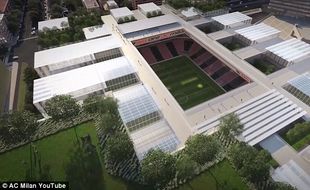 STADION BARU AC MILAN : Inilah Maket Stadion Terbaru Rossoneri