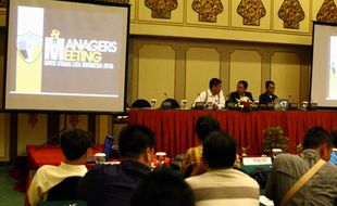 DIVISI UTAMA 2015 : PT Liga Indonesia Gelar Managers Meeting DU