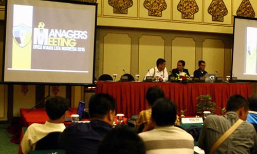 DIVISI UTAMA 2015 : PT Liga Indonesia Gelar Managers Meeting DU