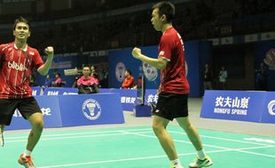 PIALA SUDIRMAN 2015 : Hendra/Ahsan Menang, Indonesia Unggul 1-0 Atas Taiwan