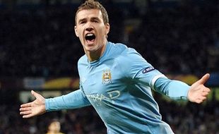 MASA DEPAN PEMAIN : Tak Betah di City, Dzeko Ingin Perkuat Roma