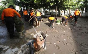 BANJIR SOLO : Hujan 1 Jam, Banjarsari Solo Belum Tergenang