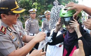 FOTO JATIM PEKA 2015 : Begini Kampanye Polres Tulungagung