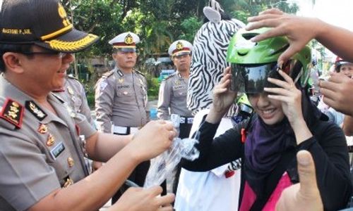 FOTO JATIM PEKA 2015 : Begini Kampanye Polres Tulungagung