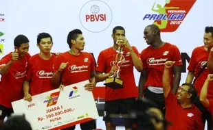 FOTO PERTAMINA PROLIGA : Ini Dia Tim Putra Juara Proliga