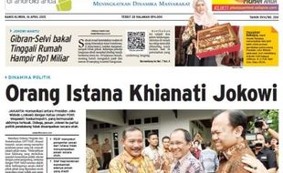 SOLOPOS HARI INI : Orang Istana Khianati Jokowi hingga Soal UN Bocor