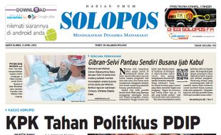 SOLOPOS HARI INI : KPK Tangkap Politikus PDIP