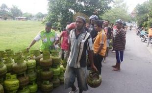 KELANGKAAN ELPIJI : 154 Pangkalan Baru di Wonogiri Ditargetkan Beroperasi Mei