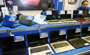 FOTO SOLO COMPUTER BAZAAR 2015 : Begini Pameran Bertiket Rp4.000