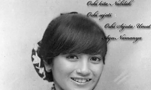 HARI KARTINI : Begini Saat Nabilah JKT48 Jadi Sketsa Kartini