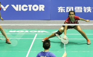 BADMINTON ASIA CHAMPIONSHIPS 2015 : Greysia Polii/Nitya Krishinda Tersingkir