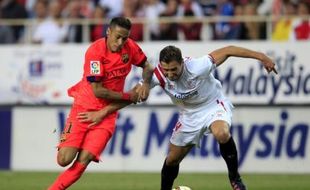 SEVILLA VS BARCELONA : El Barca pun Terusik di Puncak