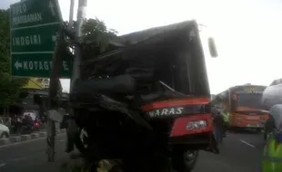 Kecelakaan Bus Sumber Waras, Polisi Duga Sopir Ugal-Ugalan