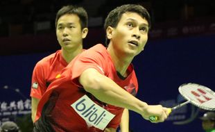 PIALA SUDIRMAN 2015 : Hendra/Ahsan Menang, Indonesia Unggul 1-0 Atas Tiongkok