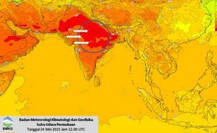 GELOMBANG PANAS INDIA : Begini Analisis Ilmiah Soal Gelombang Panas yang Tewaskan Ribuan Orang