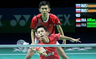 SELANDIA BARU TERBUKA 2015 : Melaju ke Semifinal, Rian/Fajar Hadapi Pasangan Malaysia