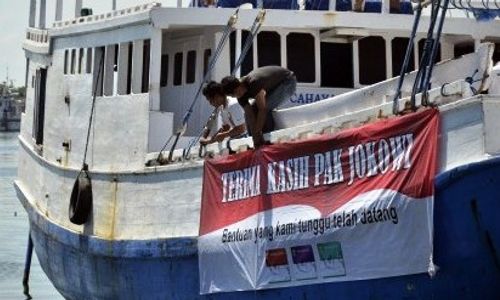 PENERTIBAN NELAYAN ASING : PN Tanjungpinang Bebaskan Kapal Pencuri Ikan MV Selin, Susi Tak Terima