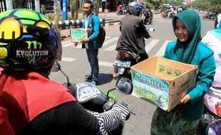 FOTO PENGUNGSI ROHINGYA : Mahasiswa STAIN Malikussaleh Galang Dana